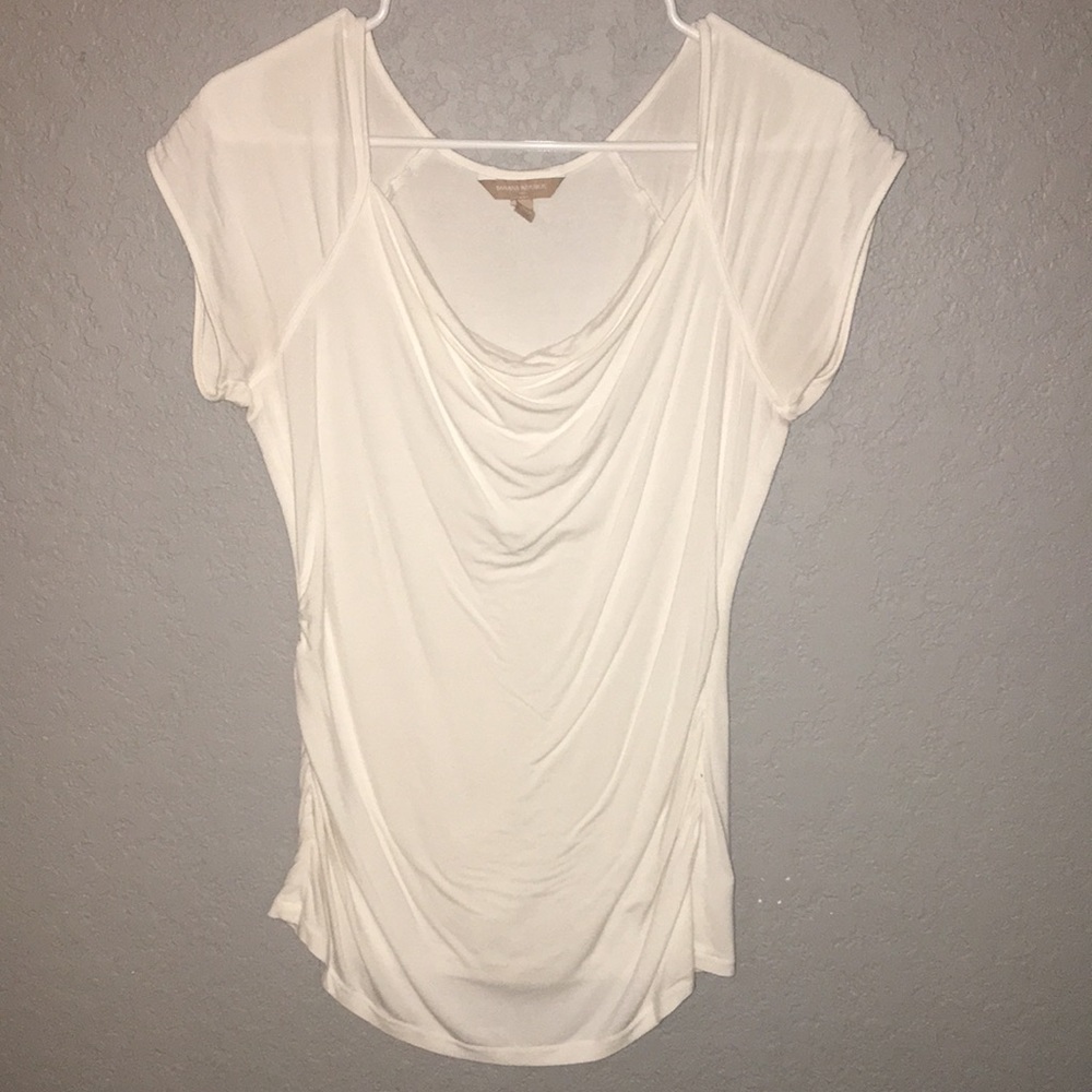 Banana Republic White Shirt Size small